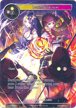 Image for Lumia's Judgment (Full Art) (Legacy Lost) (LEL-072) - Force of Will