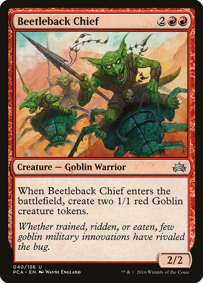 Image for Beetleback Chief (Planechase Anthology) (40) - Magic: The Gathering