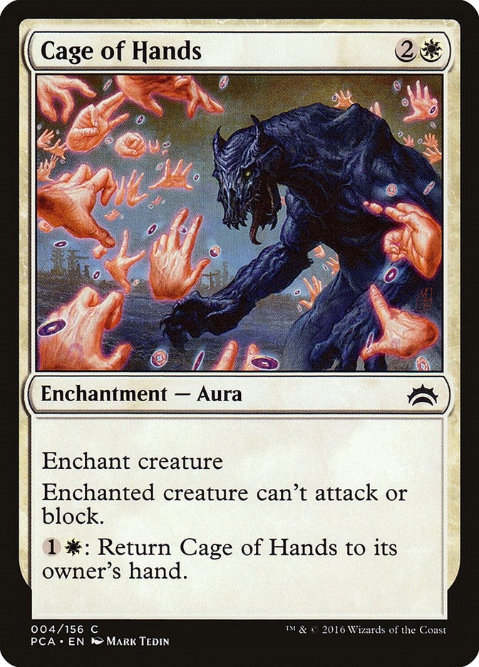 Image for Cage of Hands (Planechase Anthology) (4) - Magic: The Gathering
