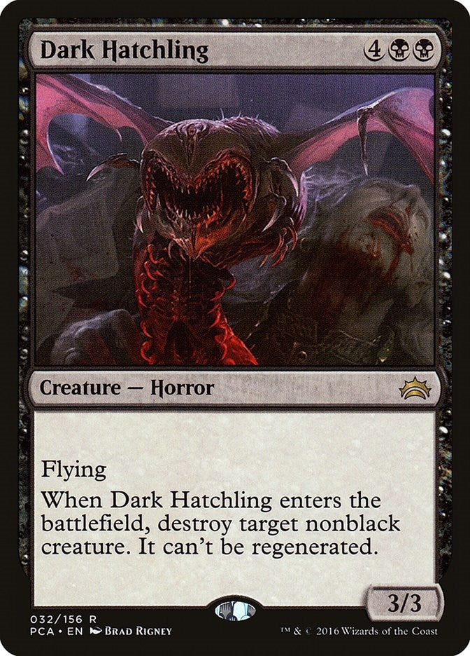 Image for Dark Hatchling (Planechase Anthology) (32) - Magic: The Gathering