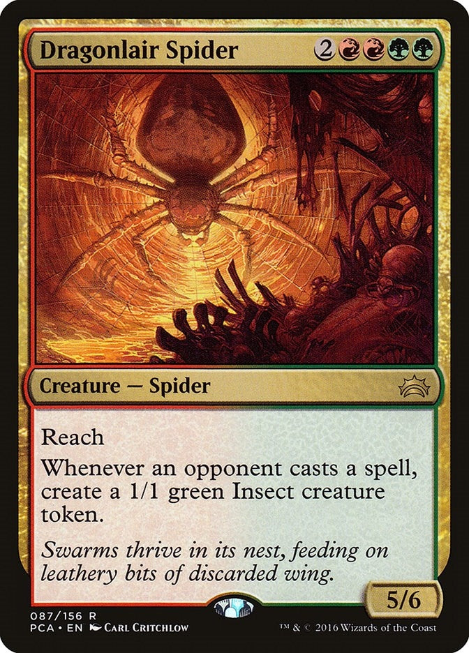 Image for Dragonlair Spider (Planechase Anthology) (87) - Magic: The Gathering
