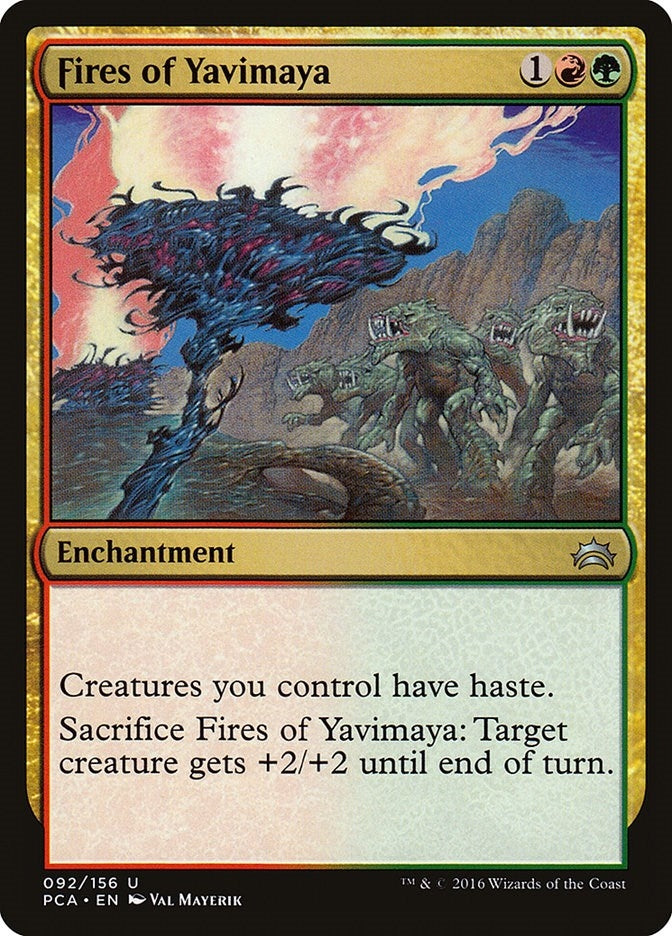 Image for Fires of Yavimaya (Planechase Anthology) (92) - Magic: The Gathering