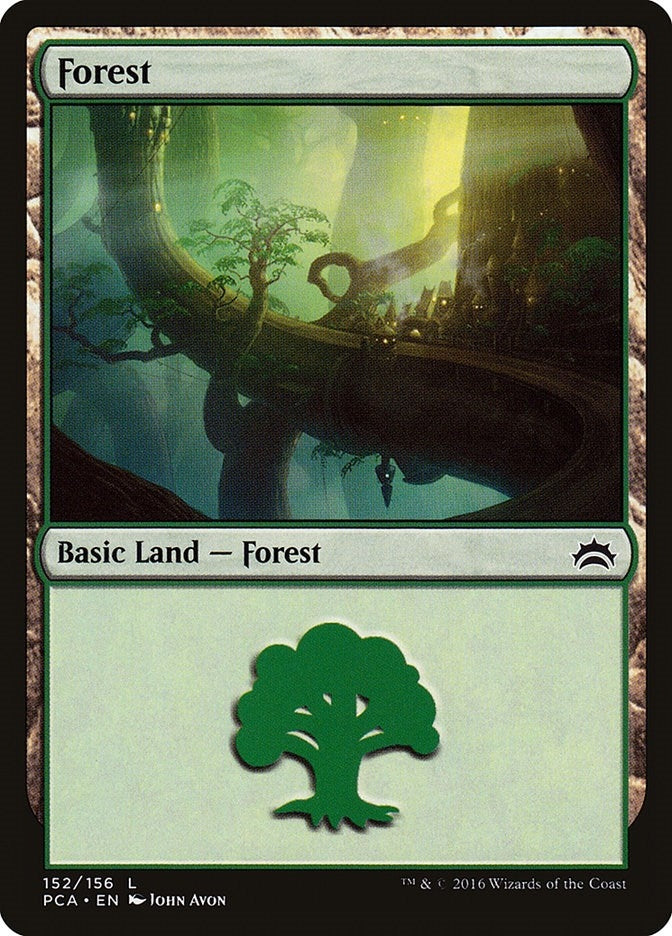 Image for Forest (152) (Planechase Anthology) (152) - Magic: The Gathering