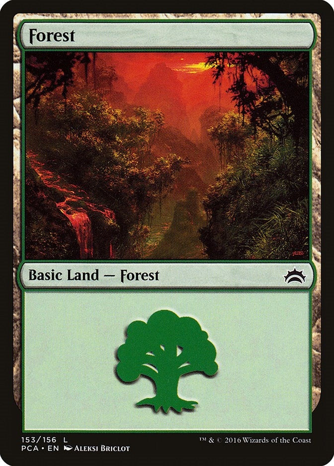 Image for Forest (153) (Planechase Anthology) (153) - Magic: The Gathering