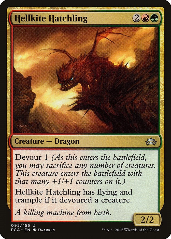 Image for Hellkite Hatchling (Planechase Anthology) (95) - Magic: The Gathering