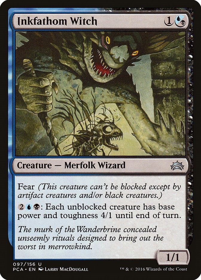 Image for Inkfathom Witch (Planechase Anthology) (97) - Magic: The Gathering