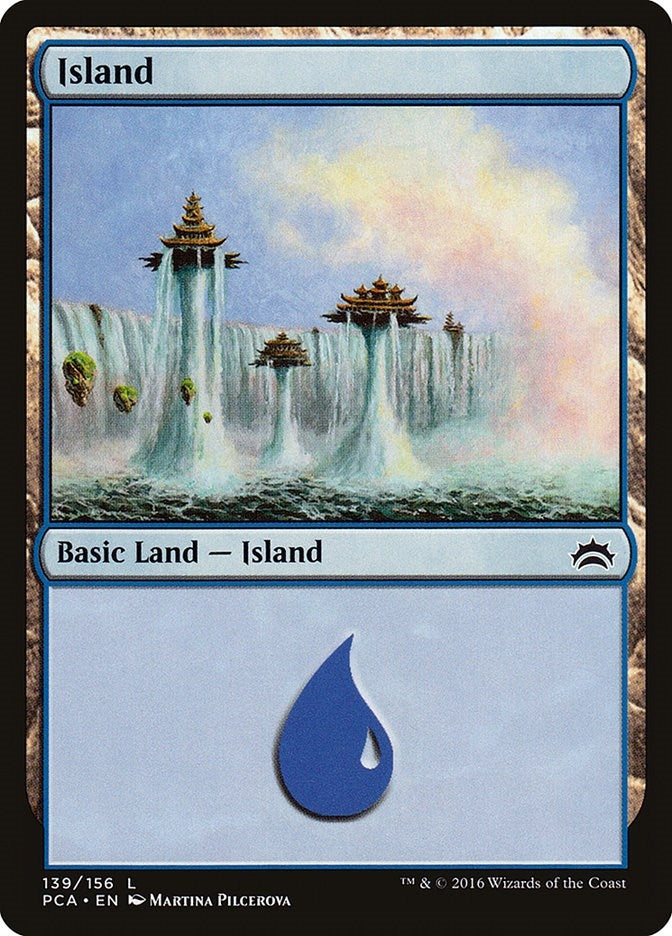 Image for Island (139) (Planechase Anthology) (139) - Magic: The Gathering