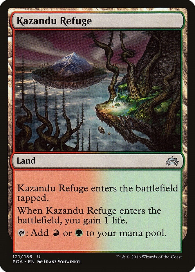 Image for Kazandu Refuge (Planechase Anthology) (121) - Magic: The Gathering