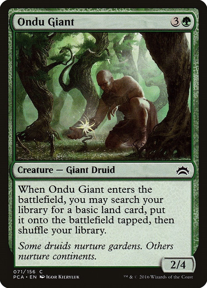Image for Ondu Giant (Planechase Anthology) (71) - Magic: The Gathering