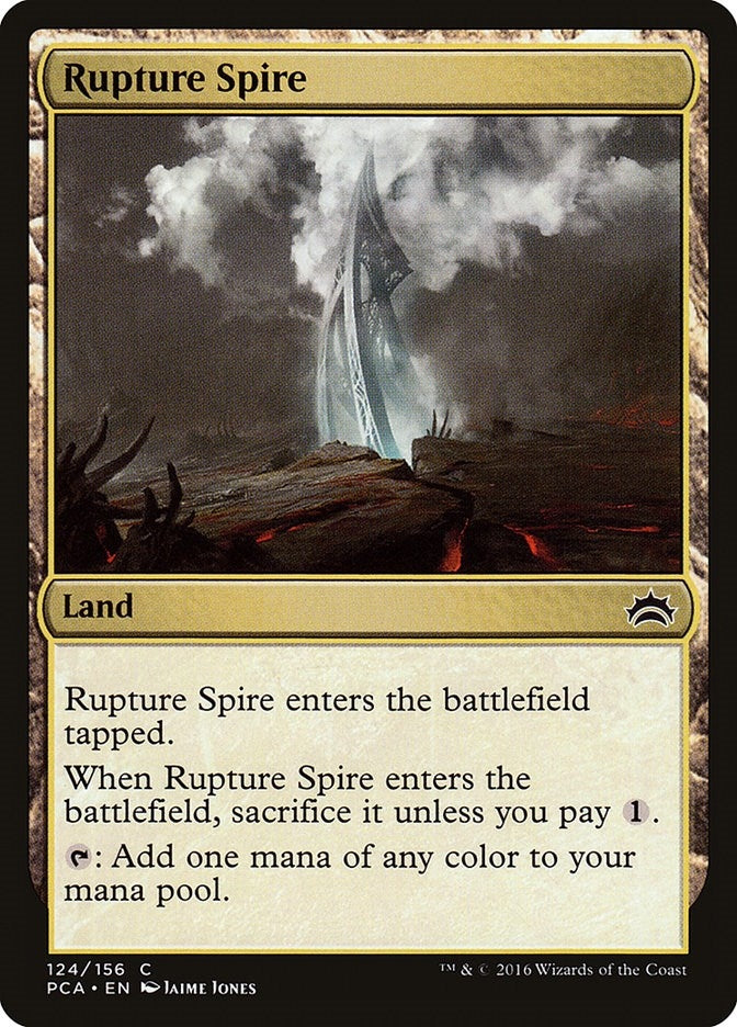 Image for Rupture Spire (Planechase Anthology) (124) - Magic: The Gathering
