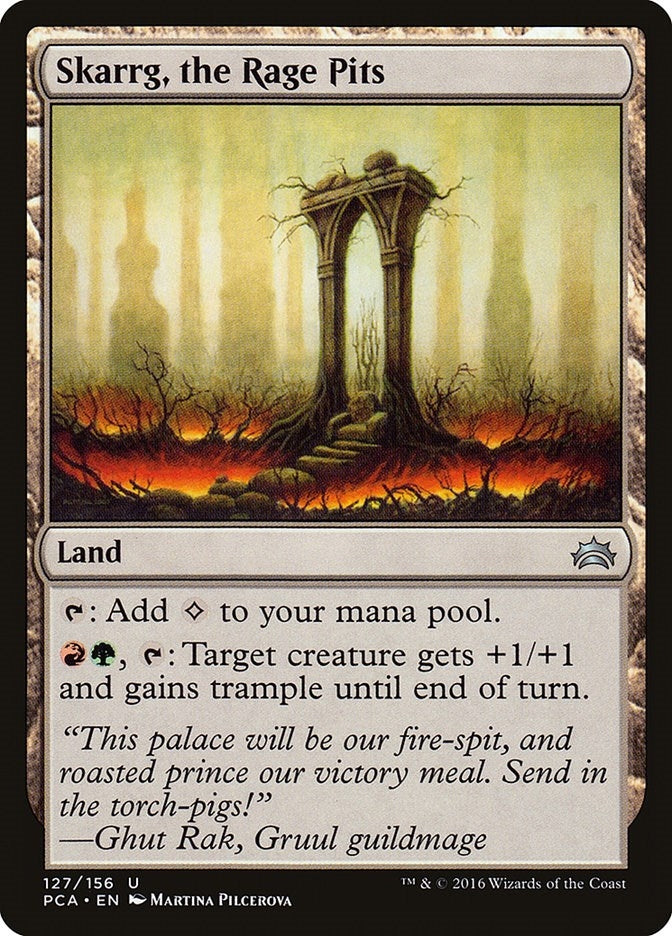 Image for Skarrg, the Rage Pits (Planechase Anthology) (127) - Magic: The Gathering