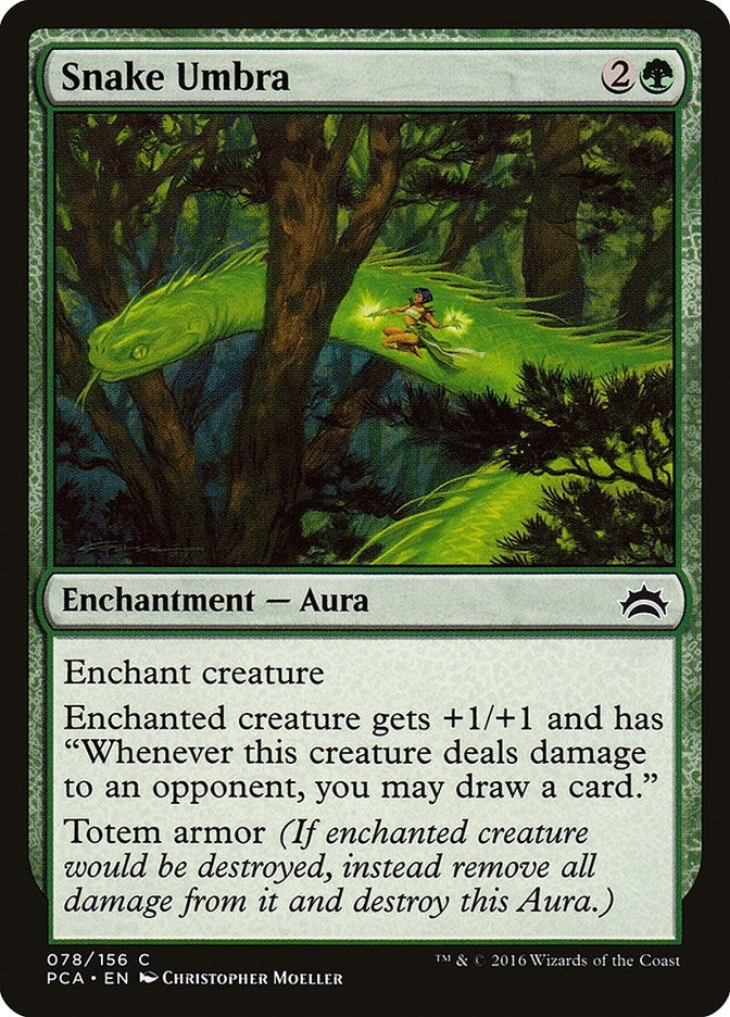 Image for Snake Umbra (Planechase Anthology) (78) - Magic: The Gathering