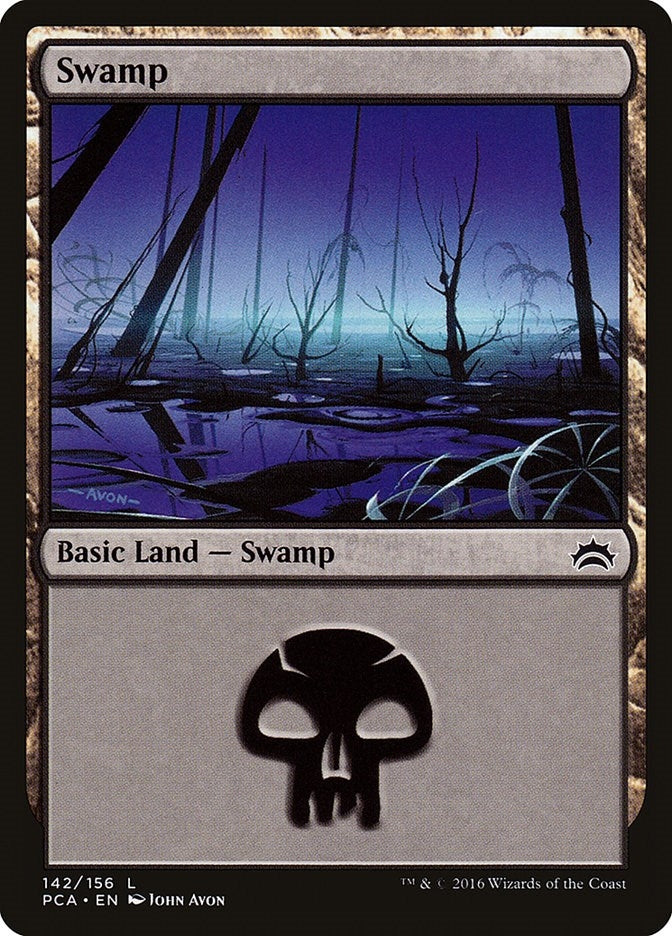 Image for Swamp (142) (Planechase Anthology) (142) - Magic: The Gathering
