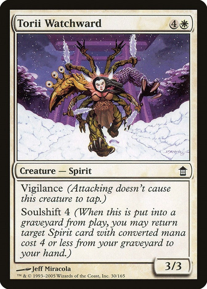 Image for Torii Watchward (Saviors of Kamigawa) (30) - Magic: The Gathering