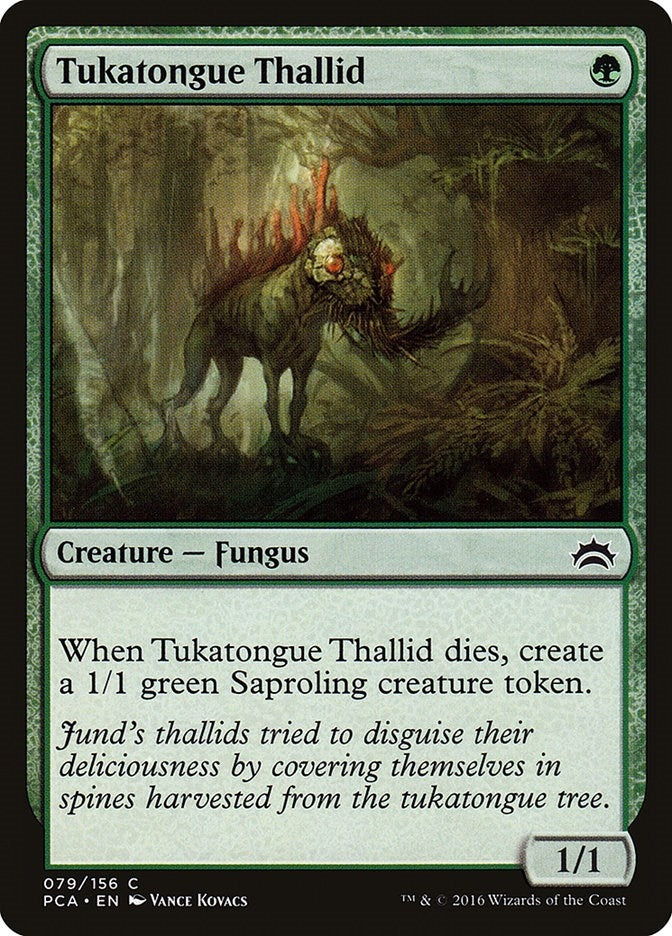 Image for Tukatongue Thallid (Planechase Anthology) (79) - Magic: The Gathering