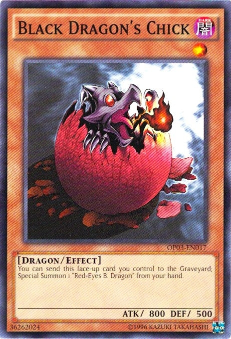 Image for Black Dragon's Chick (OTS Tournament Pack 3) (OP03-EN017) - YuGiOh