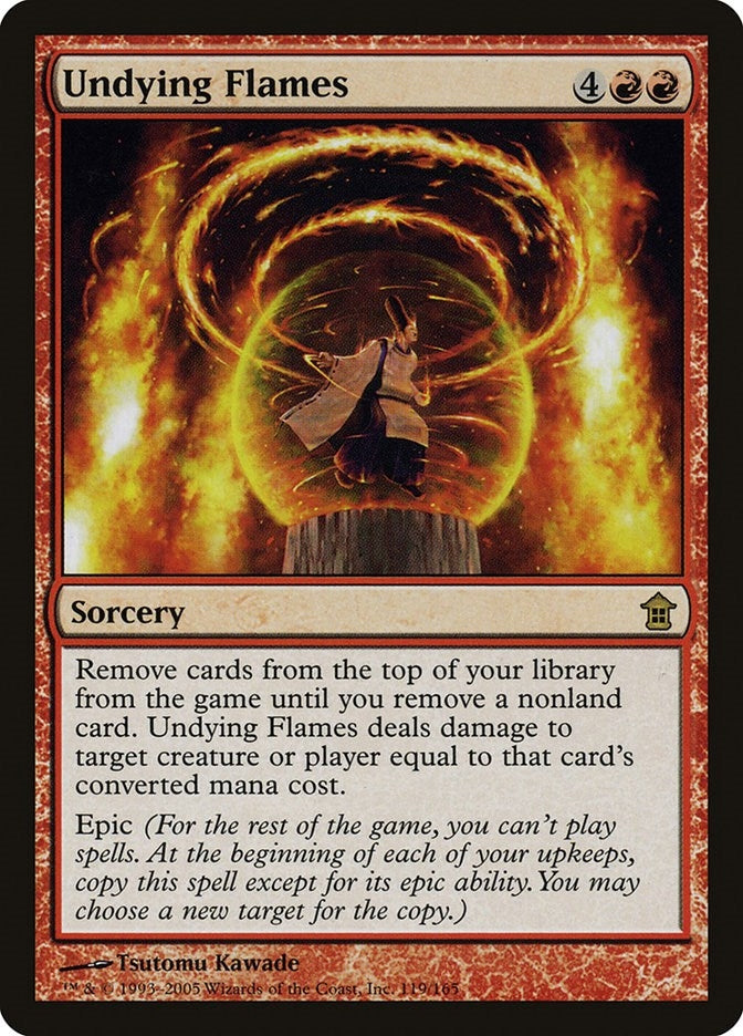 Image for Undying Flames (Saviors of Kamigawa) (119) - Magic: The Gathering