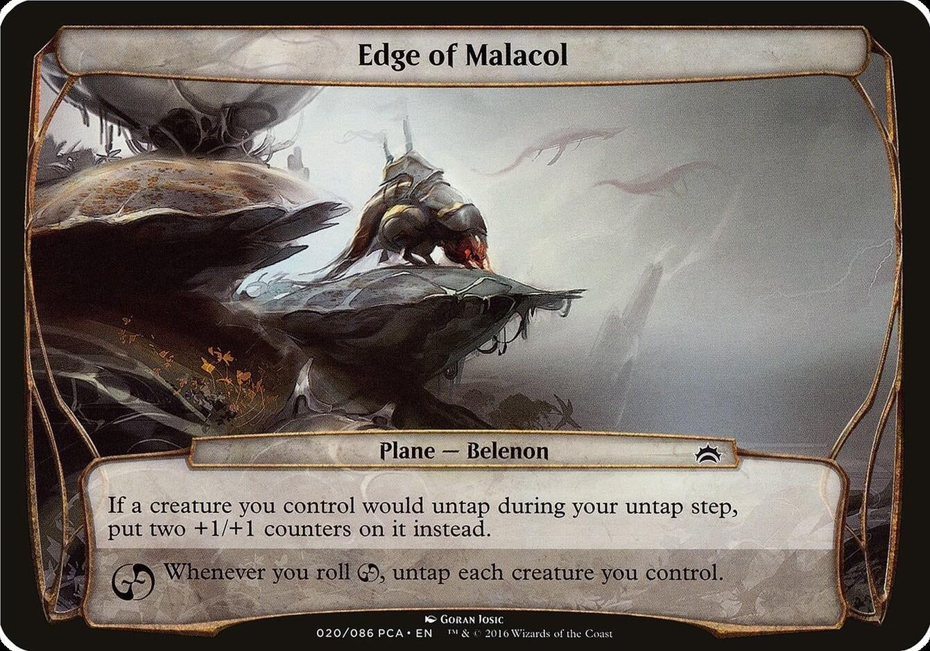 Image for Edge of Malacol (Planechase Anthology) (Oversize Cards) - Magic: The Gathering