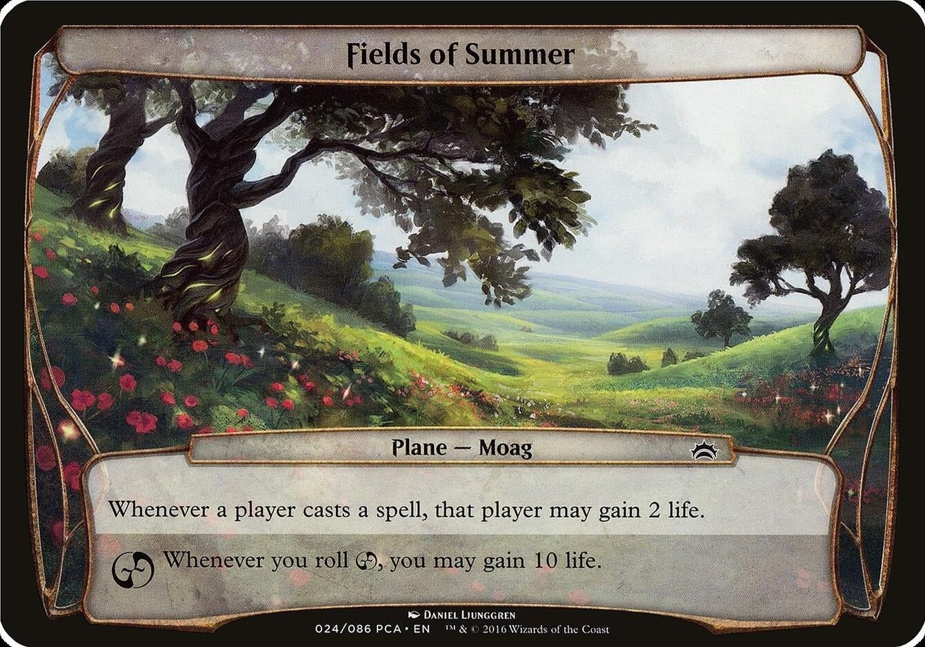 Image for Fields of Summer (Planechase Anthology) (Oversize Cards) - Magic: The Gathering