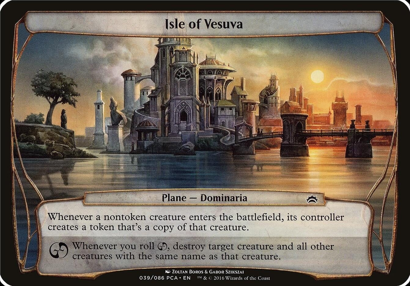 Image for Isle of Vesuva (Planechase Anthology) (Oversize Cards) - Magic: The Gathering