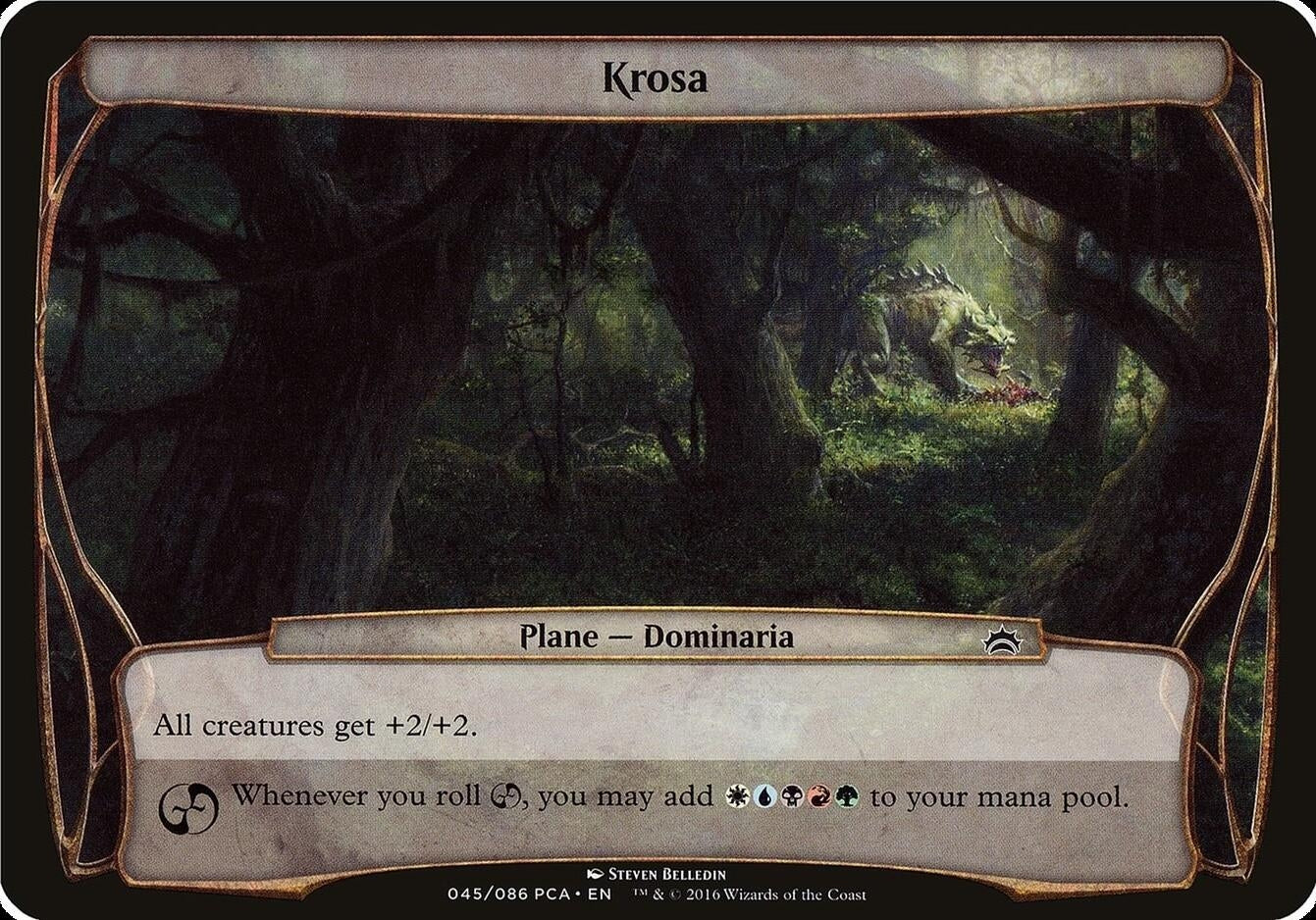 Image for Krosa (Planechase Anthology) (Oversize Cards) - Magic: The Gathering