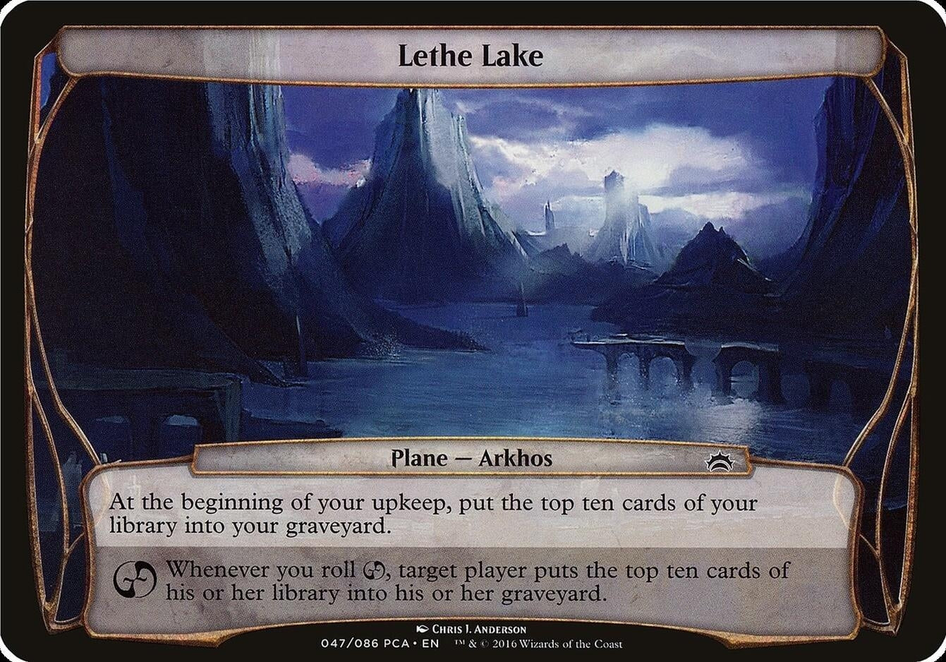 Image for Lethe Lake (Planechase Anthology) (Oversize Cards) - Magic: The Gathering