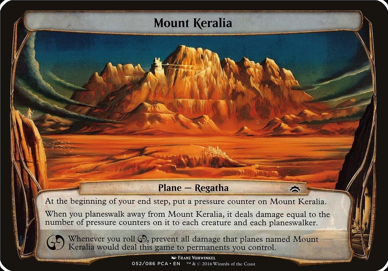Image for Mount Keralia (Planechase Anthology) (Oversize Cards) - Magic: The Gathering