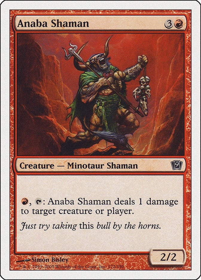 Image for Anaba Shaman (9th Edition) (172) - Magic: The Gathering