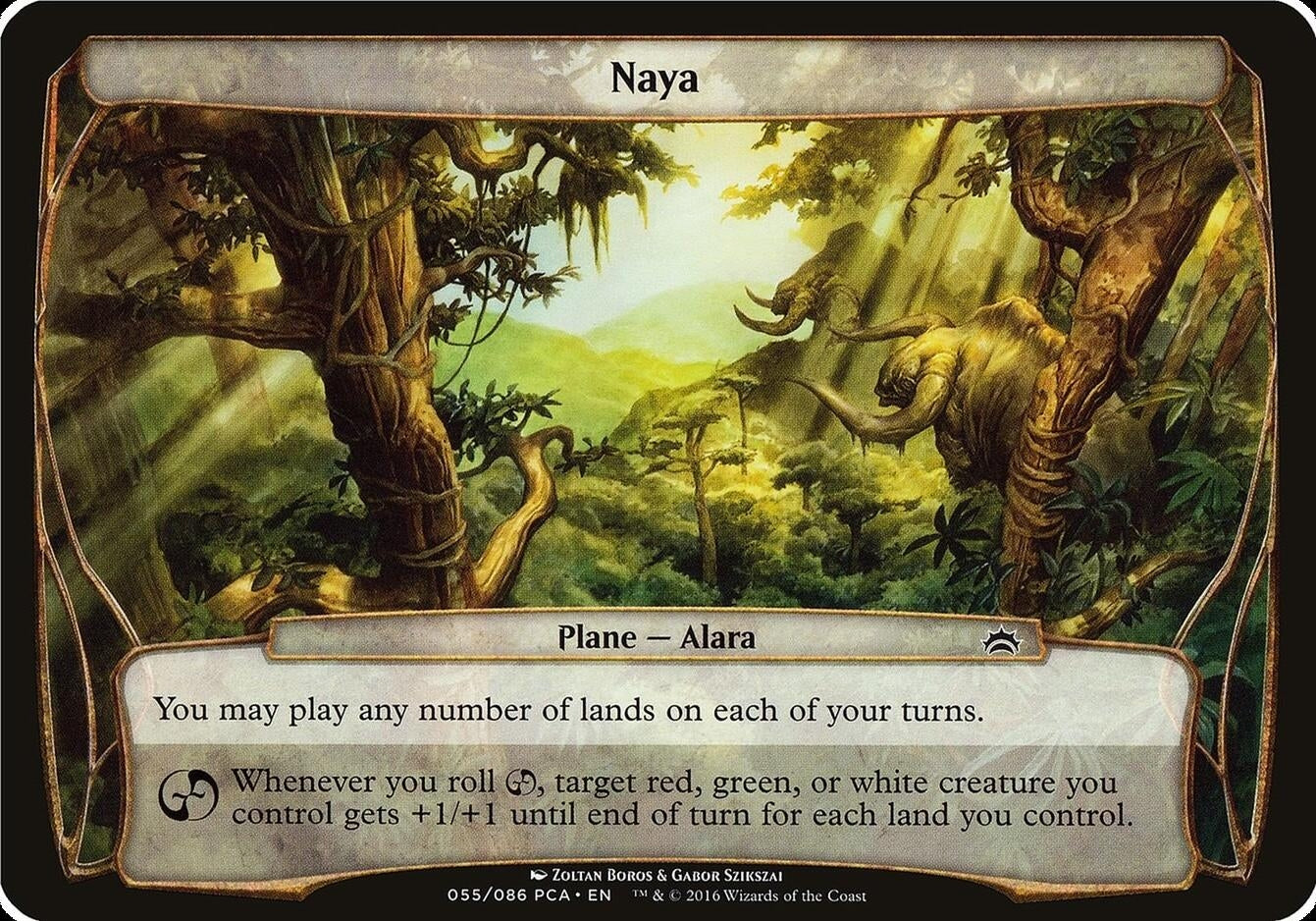 Image for Naya (Planechase Anthology) (Oversize Cards) - Magic: The Gathering