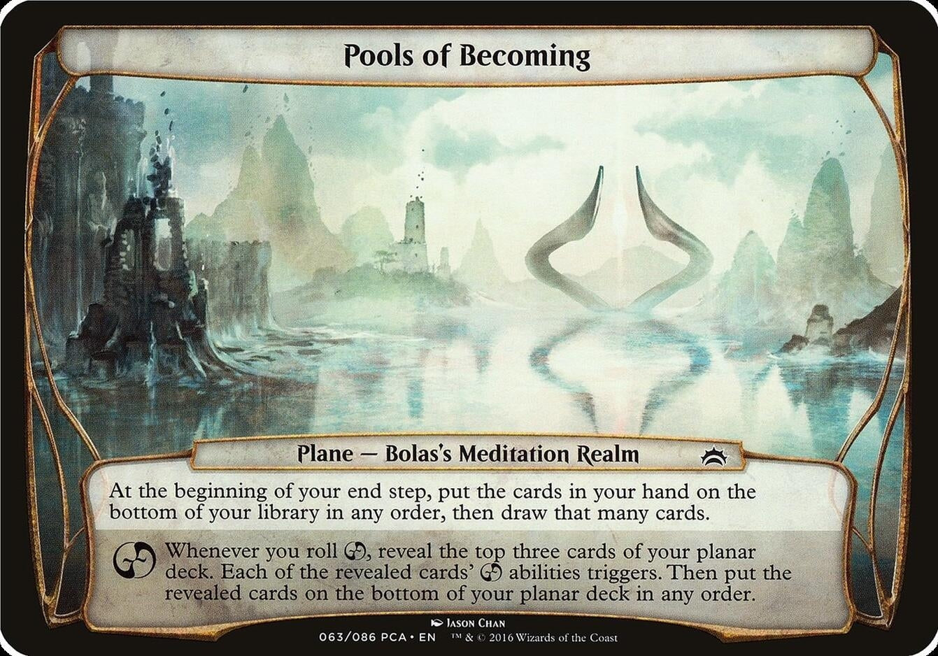 Image for Pools of Becoming (Planechase Anthology) (Oversize Cards) - Magic: The Gathering