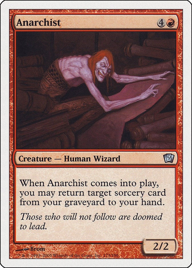 Image for Anarchist (9th Edition) (173) - Magic: The Gathering