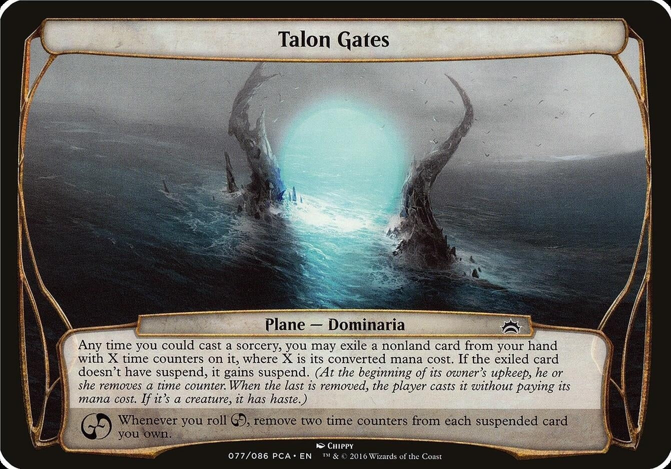 Image for Talon Gates (Planechase Anthology) (Oversize Cards) - Magic: The Gathering