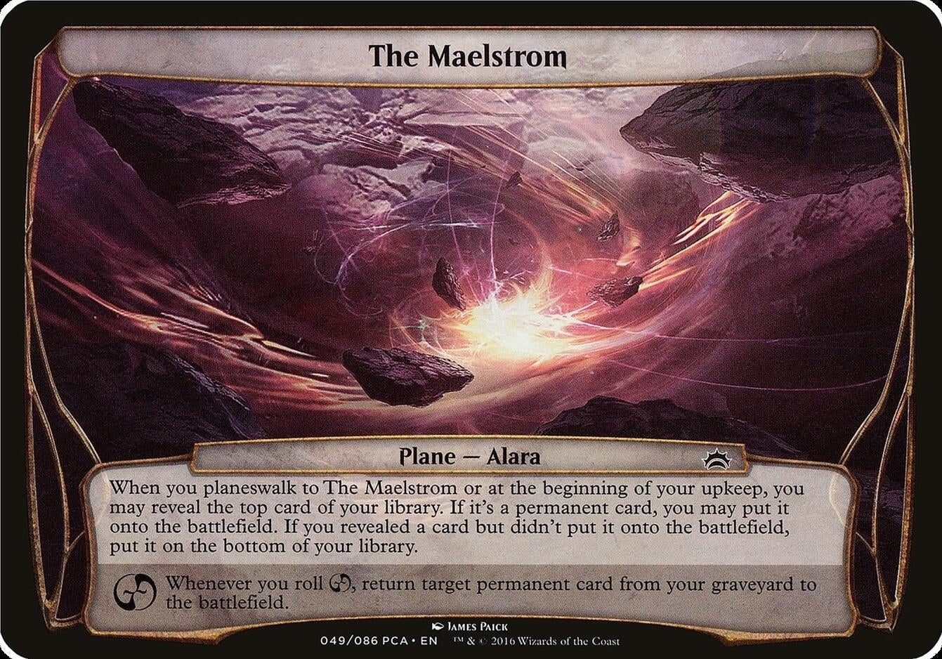 Image for The Maelstrom (Planechase Anthology) (Oversize Cards) - Magic: The Gathering