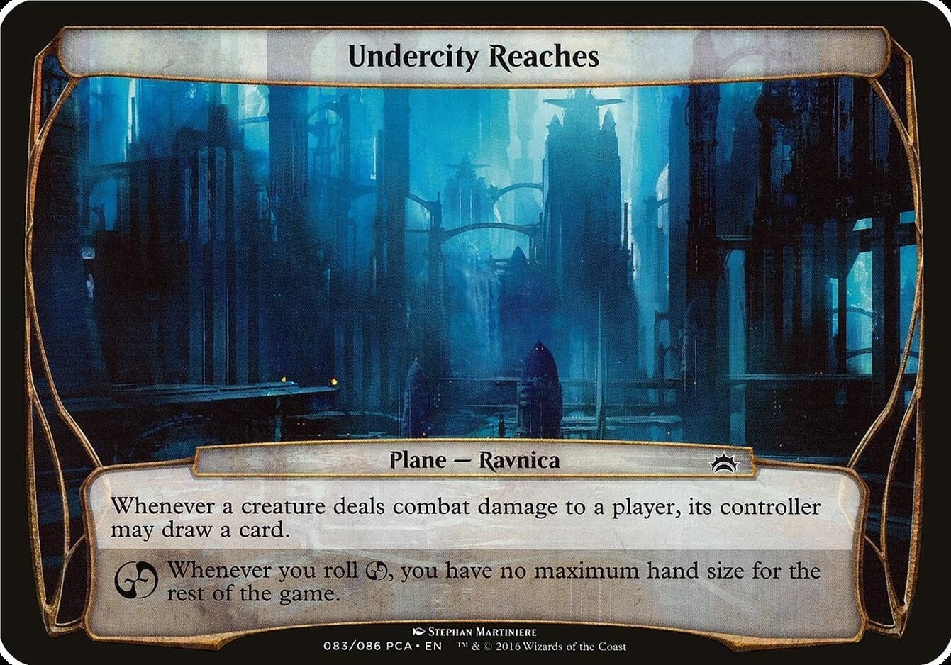 Image for Undercity Reaches (Planechase Anthology) (Oversize Cards) - Magic: The Gathering
