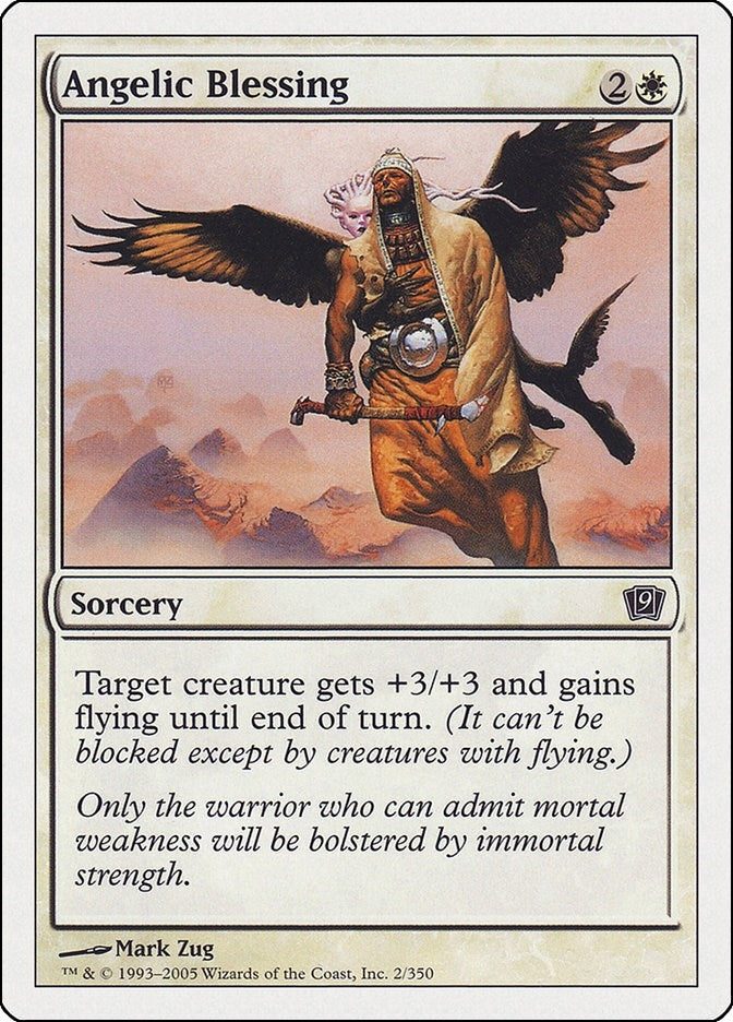 Image for Angelic Blessing (9th Edition) (2) - Magic: The Gathering