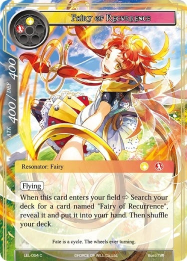 Image for Fairy of Recurrence (Legacy Lost) (LEL-054) - Force of Will