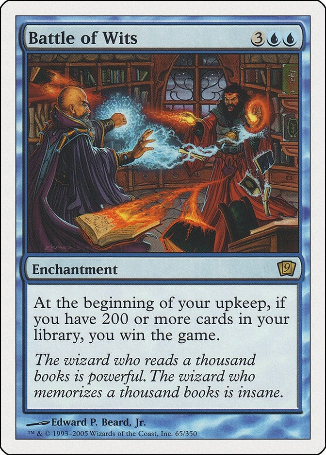 Image for Battle of Wits (9th Edition) (65) - Magic: The Gathering