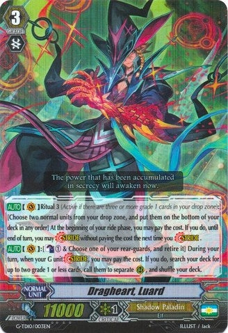 Image for Dragheart, Luard (RRR Foil) (G-TD10: Ritual of Dragon Sorcery) (G-TD10/003EN) - Cardfight Vanguard