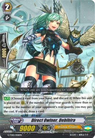Image for Direct Owlner, Debihira (G-TD10: Ritual of Dragon Sorcery) (G-TD10/006EN) - Cardfight Vanguard