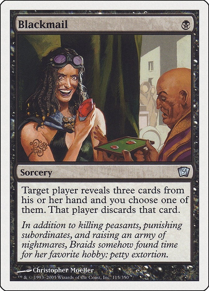 Image for Blackmail (9th Edition) (115) - Magic: The Gathering