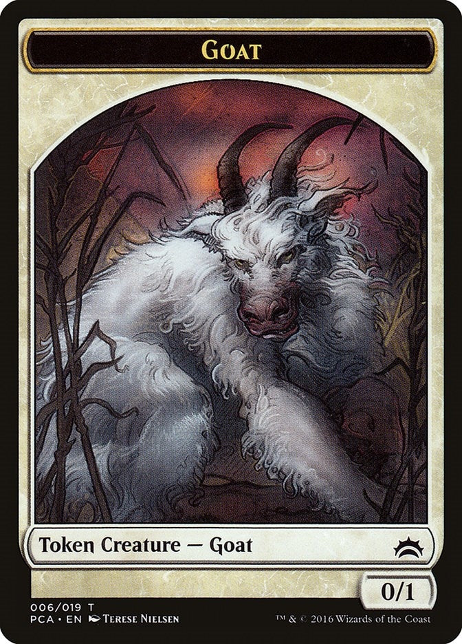 Image for Goat // Insect Double-Sided Token (Planechase Anthology) (6 // 15) - Magic: The Gathering