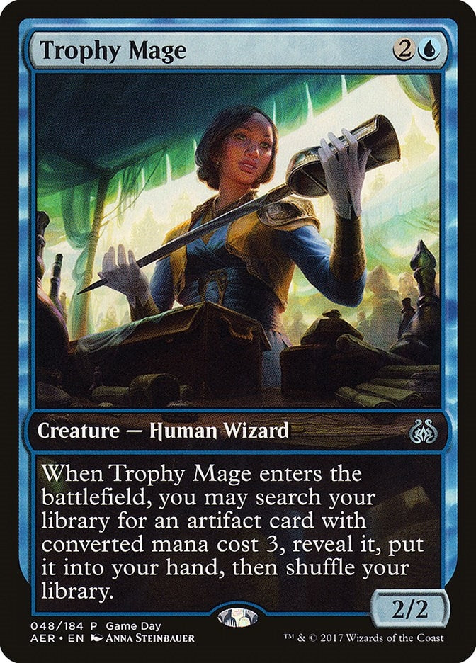 Image for Trophy Mage (Game Day & Store Championship Promos) (48) - Magic: The Gathering