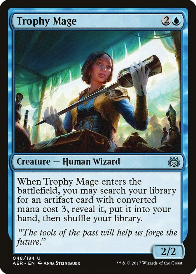 Image for Trophy Mage (Aether Revolt) (48) - Magic: The Gathering