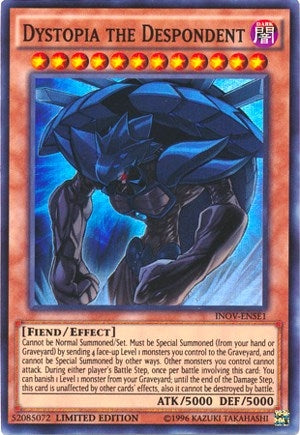 Image for Dystopia the Despondent (Invasion: Vengeance) (INOV-ENSE1) - YuGiOh