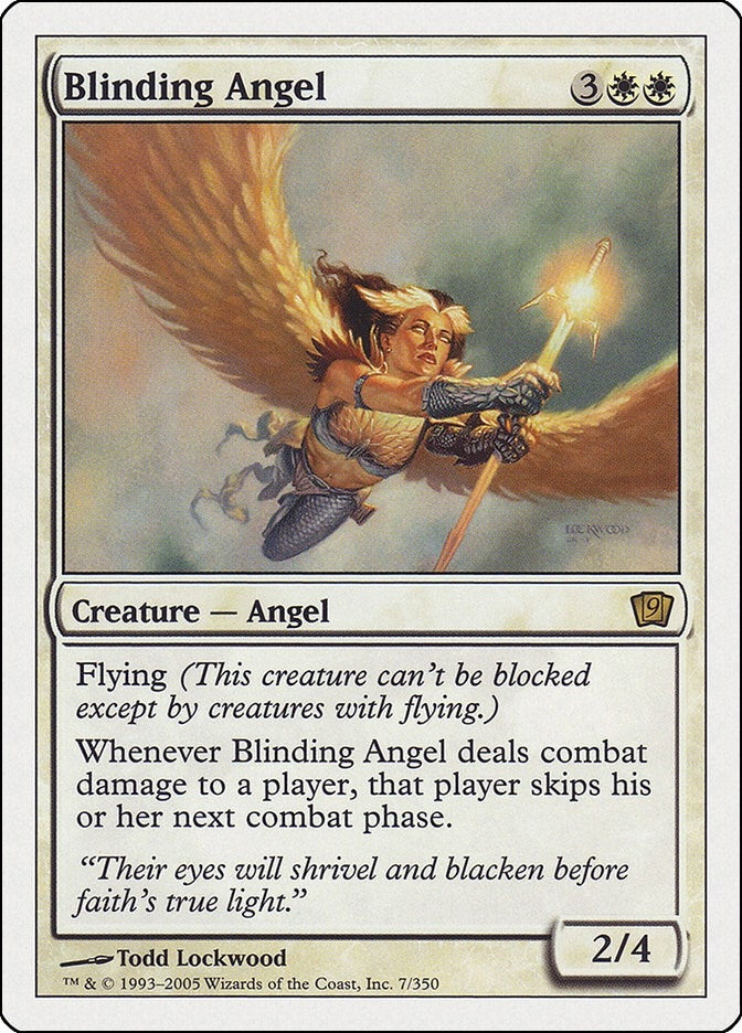 Image for Blinding Angel (9th Edition) (7) - Magic: The Gathering