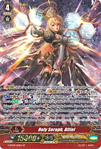 Image for Holy Seraph, Altiel (SP) (G-BT09: Divine Dragon Caper) (G-BT09/S01EN) - Cardfight Vanguard