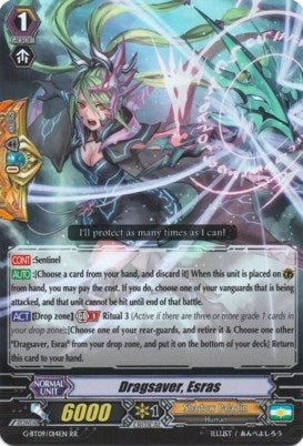 Image for Dragsaver, Esras (G-BT09: Divine Dragon Caper) (G-BT09/014EN) - Cardfight Vanguard