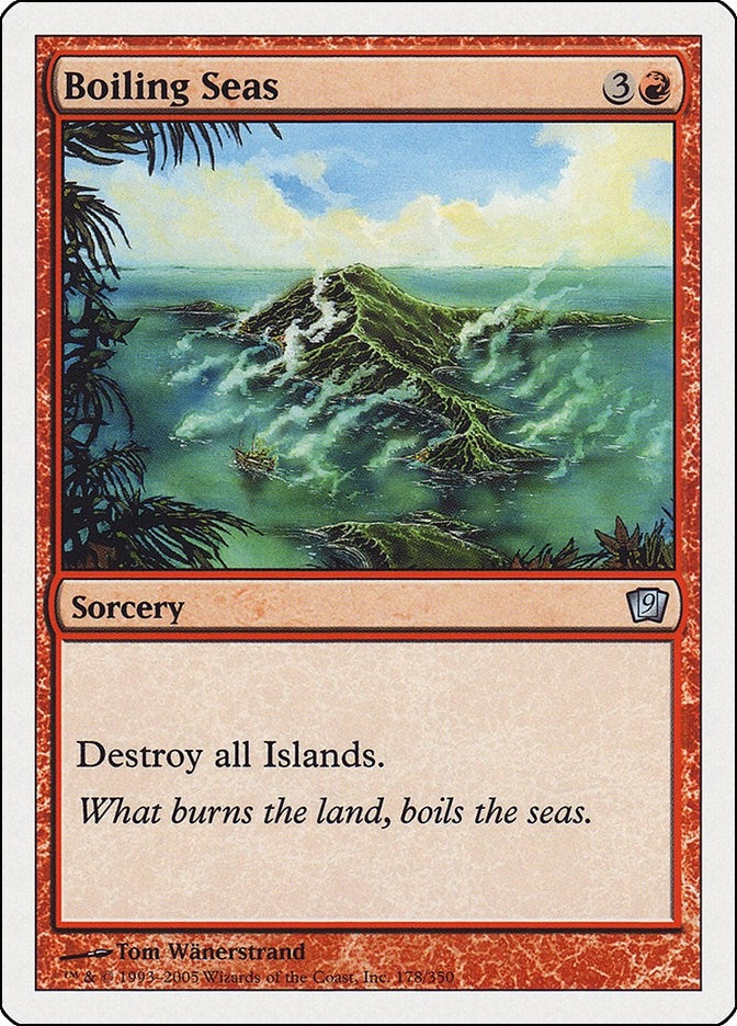 Image for Boiling Seas (9th Edition) (178) - Magic: The Gathering