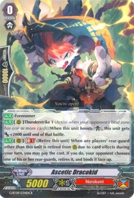 Image for Ascetic Dracokid (G-BT09: Divine Dragon Caper) (G-BT09/034EN) - Cardfight Vanguard
