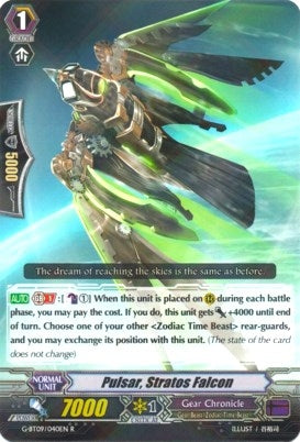 Image for Pulsar, Stratos Falcon (G-BT09: Divine Dragon Caper) (G-BT09/040EN) - Cardfight Vanguard